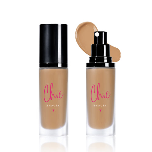 Chic Beauty Youth Editor Foundation designed for soft, skin-like coverage on changing skin. Shade 10.