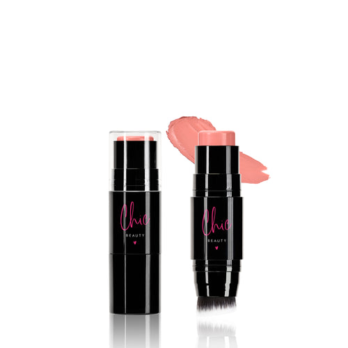 Full Chic Edit makeup routine bundle with foundation concealer blush and mascara