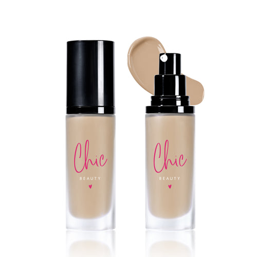 Youth Editor foundation for mature skin by Chic Beauty. Shade 8