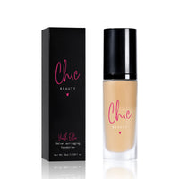 Youth Editor foundation samples by Chic Beauty for shade matching