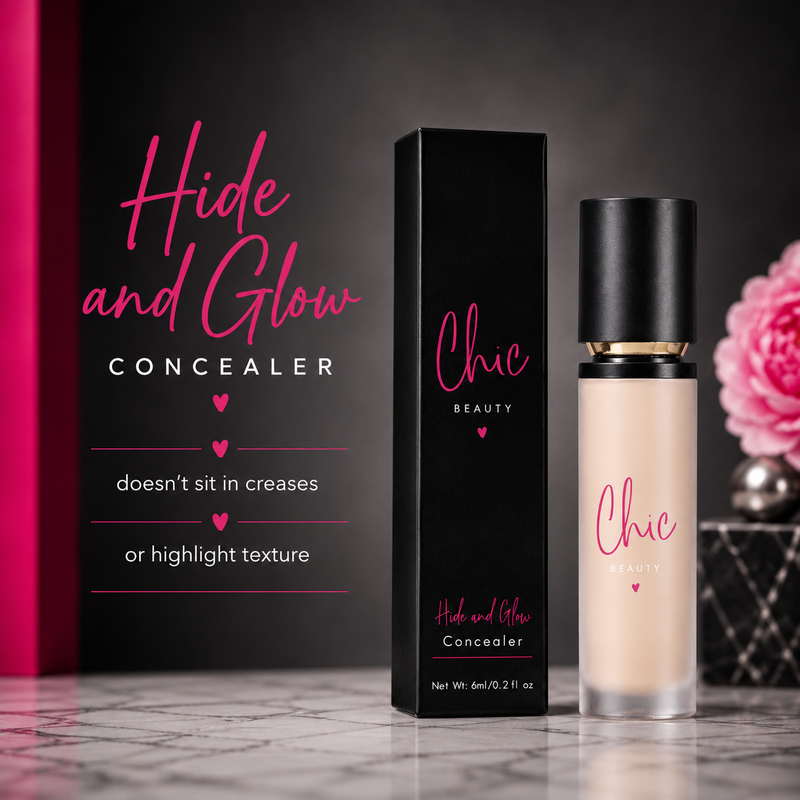 Concealer for Mature Skin | Hide & Glow Concealer – Chic Beauty